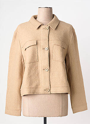 Veste casual coupe droite beige GERRY WEBER femme