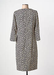 Robe mi-longue beige FRANK WALDER femme seconde vue