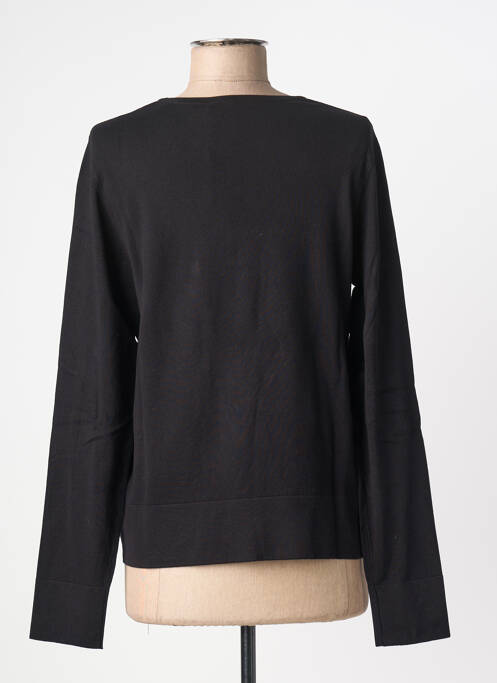 Pull col rond manches longues noir GERRY WEBER femme