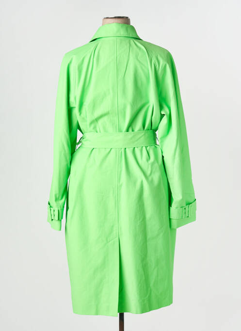 Trench poches sans capuche vert TAIFUN femme