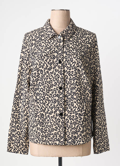 Veste casual beige FRANK WALDER femme