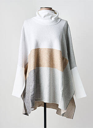 Pull manches longues manches longues gris JOSEPH RIBKOFF femme