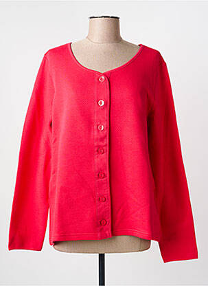 Veste casual col rond rose ARMOR LUX femme