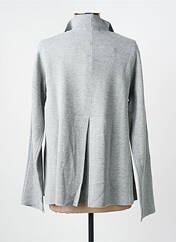 Gilet manches longues gris ESCORPION femme seconde vue