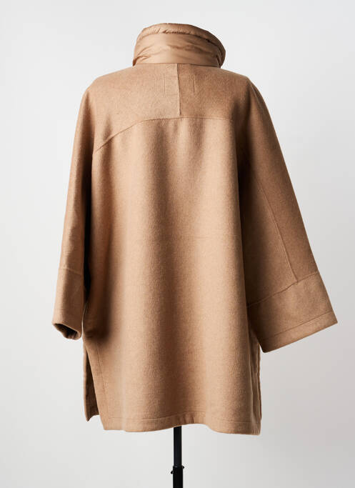 Manteau long coupe droite sans capuche beige GERRY WEBER femme