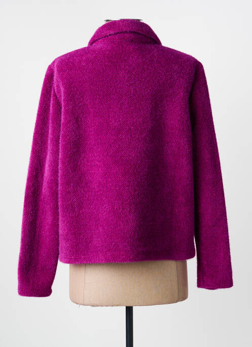 Veste casual violet FRANK WALDER femme