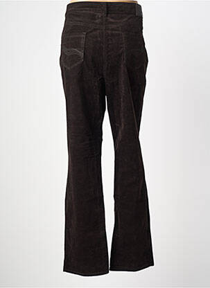 Pantalon droit stretch taille normale marron ATELIER GARDEUR femme