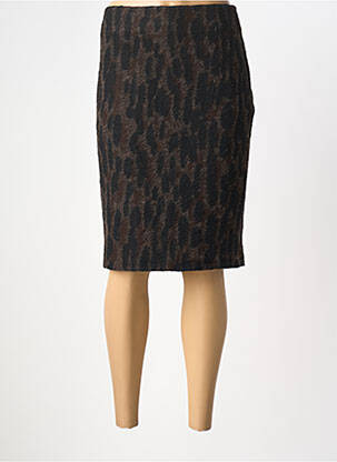 Jupe mi-longue taille à pinces noir GERRY WEBER femme
