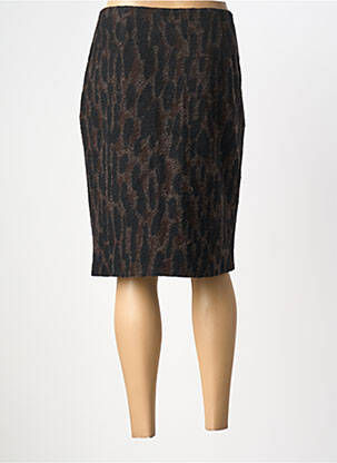Jupe mi-longue taille à pinces noir GERRY WEBER femme
