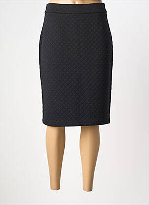 Jupe mi-longue taille à pinces noir GERRY WEBER femme