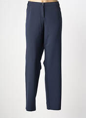 Pantalon droit bleu FRANK WALDER femme seconde vue