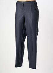 Pantalon droit bleu FRANK WALDER femme seconde vue