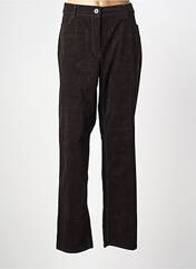 Pantalon droit marron ATELIER GARDEUR femme seconde vue