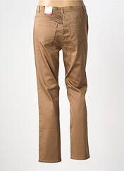 Pantalon slim marron FRANK WALDER femme seconde vue