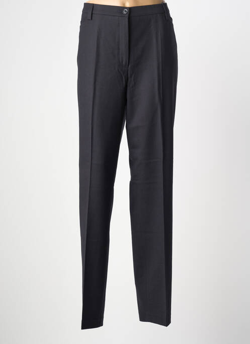 Pantalon droit tissage crêpe taille haute bleu ATELIER GARDEUR femme