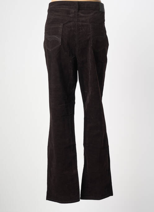 Pantalon droit stretch taille normale marron ATELIER GARDEUR femme