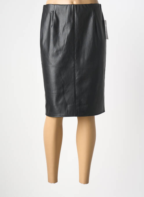 Jupe mi-longue taille haute noir FRANK WALDER femme