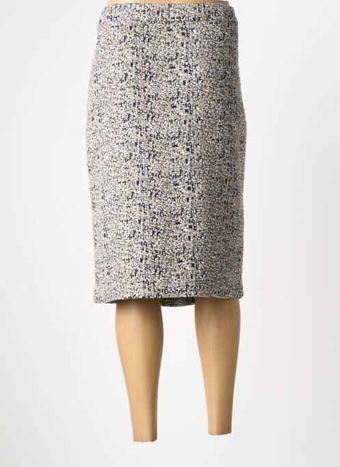 Jupe mi-longue noir FRANK WALDER femme