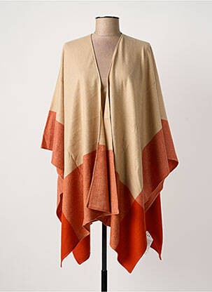 Poncho coupe asymétrique beige GERRY WEBER femme