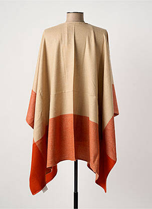 Poncho coupe asymétrique beige GERRY WEBER femme