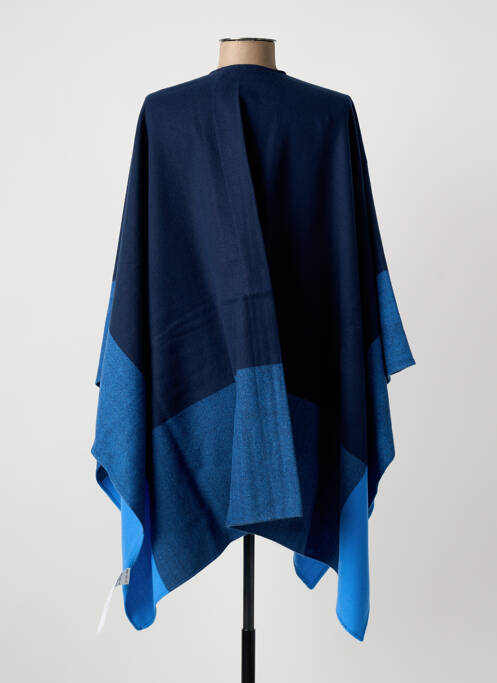 Poncho coupe asymétrique bleu GERRY WEBER femme