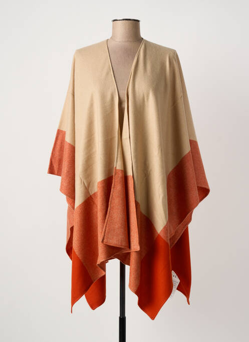 Poncho coupe asymétrique beige GERRY WEBER femme