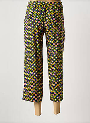 Pantacourt coupe droite vert KING LOUIE femme