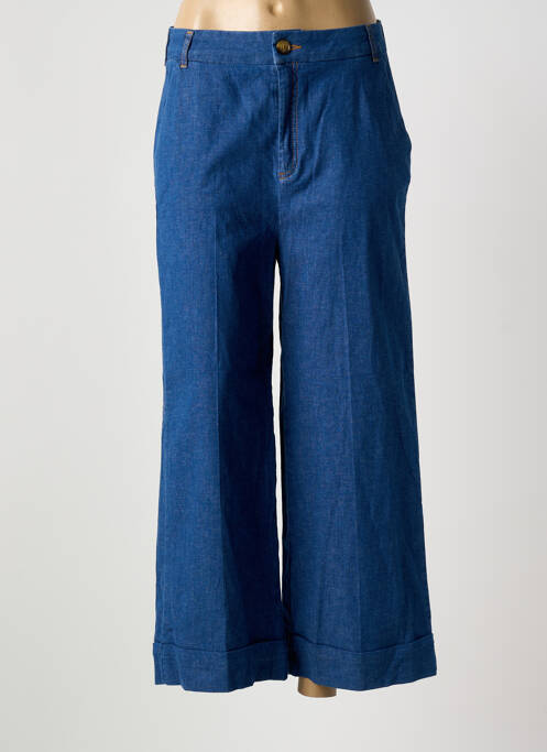 Jeans coupe large stretch taille normale bleu KING LOUIE femme