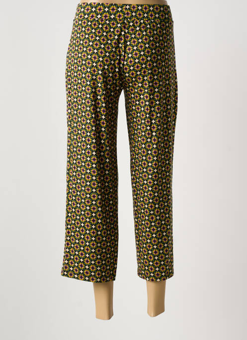 Pantacourt coupe droite vert KING LOUIE femme