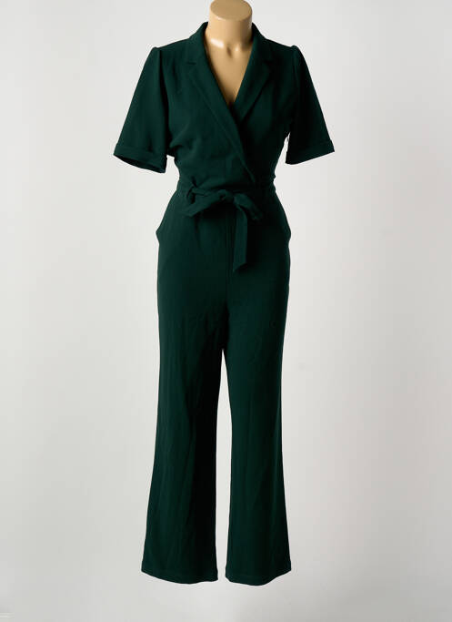 Combi-pantalon manches courtes manches courtes vert KING LOUIE femme