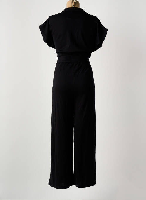 Combi-pantalon fermeture boutonnée sur le devant manches courtes noir KING LOUIE femme