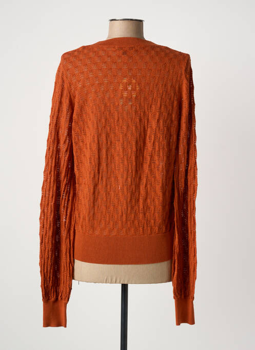 Gilet manches longues orange KING LOUIE femme