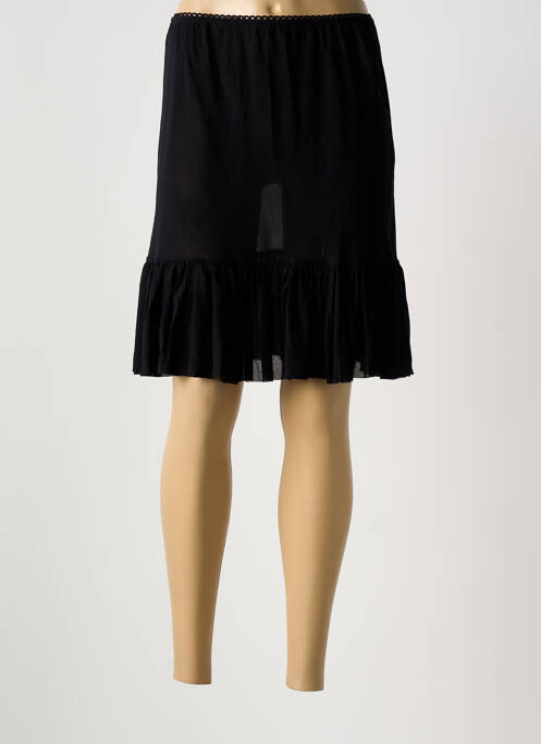 Jupon /Fond de robe noir MALOKA femme