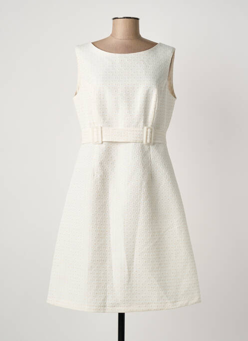 Robe mi-longue beige MADEMOISELLE YEYE femme