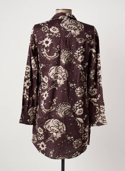 Tunique manches longues violet LA FIANCEE DU MEKONG femme