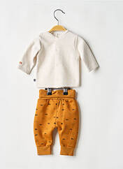 Ensemble pantalon beige SUCRE D'ORGE garçon seconde vue