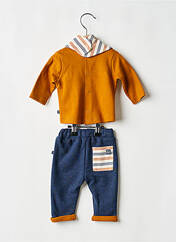 Ensemble pantalon orange SUCRE D'ORGE garçon seconde vue