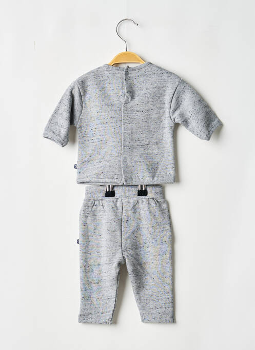 Ensemble pantalon maille fine gris SUCRE D'ORGE garcon