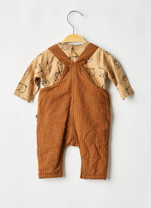 Ensemble pantalon marron SUCRE D'ORGE garçon