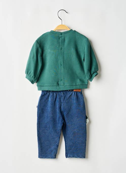 Ensemble pantalon vert SUCRE D'ORGE garçon