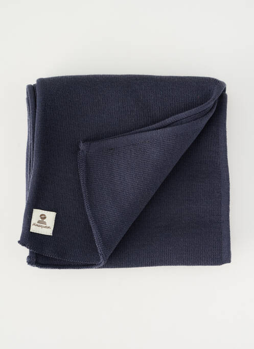 Echarpe maille fine gris MOUSQUETON homme