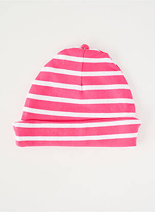 Bonnet rose WEEK END A LA MER fille