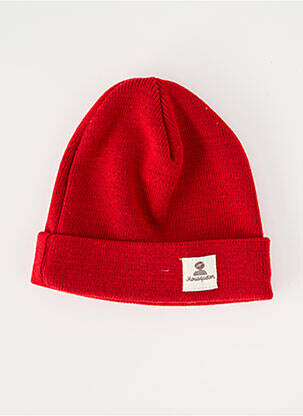Bonnet maille fine rouge MOUSQUETON garçon