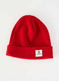 Bonnet maille fine rouge MOUSQUETON garcon