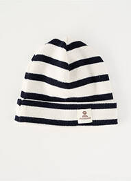 Bonnet maille fine blanc MOUSQUETON garcon
