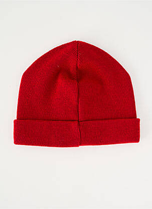 Bonnet maille fine rouge MOUSQUETON garçon