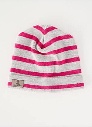 Bonnet gris MOUSQUETON fille