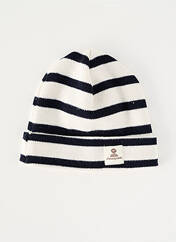Bonnet blanc MOUSQUETON garçon seconde vue