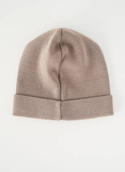 Bonnet maille fine marron MOUSQUETON garcon