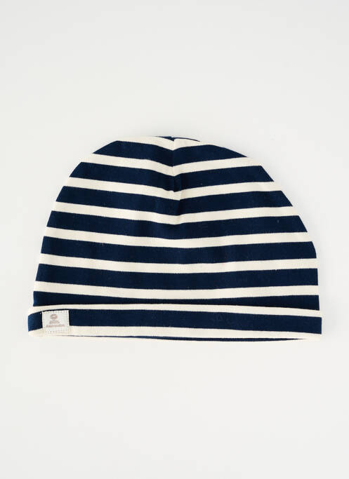 Bonnet maille fine bleu MOUSQUETON garcon